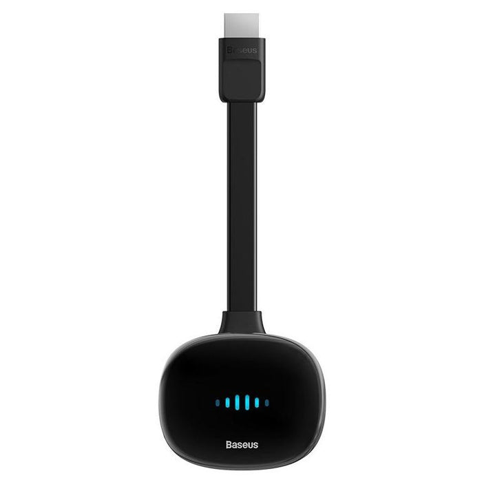 Baseus Meteorite Shimmer Wireless Display Adapter – Black - باسيوس جهاز عرض لاسلكي - Shopzz