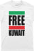 free Kuwait White Tee - Shopzz