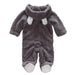 Gray Baby Bear jumpsuit - Shopzz