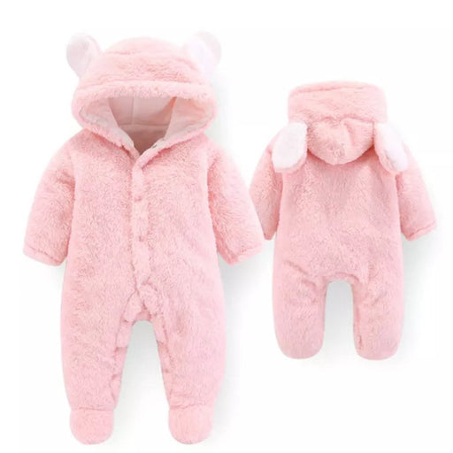 pink Baby Bear jumpsuit - Shopzz