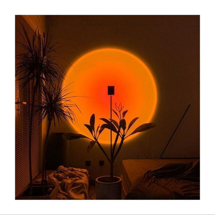 Sunset Aura Adjustable Floor Standing Light, Lamp - مصباح غروب الشمس - Shopzz