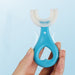 U shaped toothbrush - فرشاة السيليكون للاطفال - Shopzz