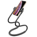 Baseus Necklace Lazy Bracket Universal Phone Holder Black - باسيوس حامل موبايل للرقبة - Shopzz
