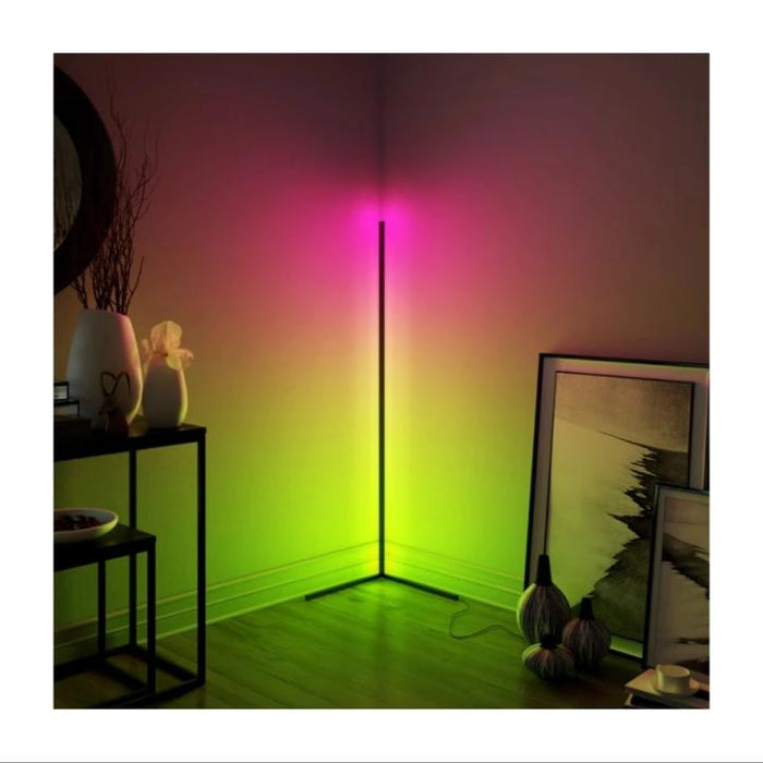 Minimalist Colorful Alexa App Control Corner LED Floor Lamps - مصابيح للزاويه - Shopzz