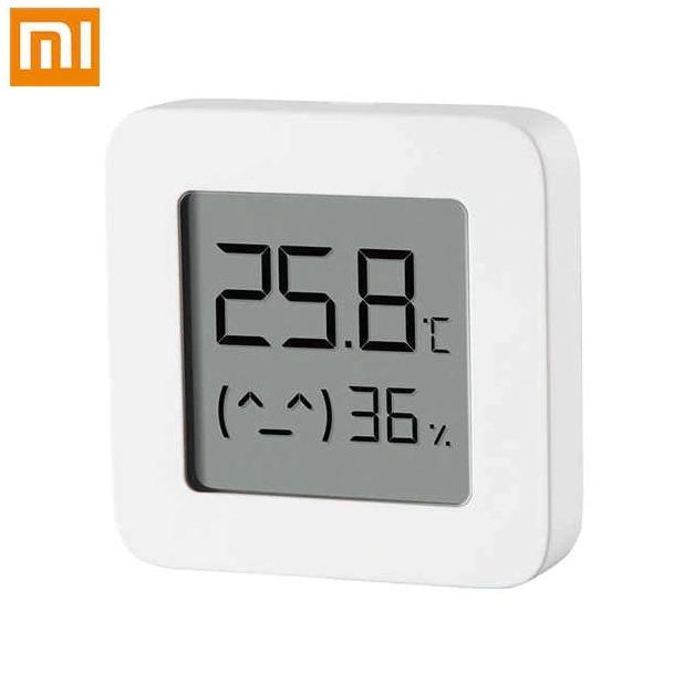 Xiaomi Mijia Temperature and Humidity Monitor 2 - شاومي ميزان لقياس الحراره والرطوبه - Shopzz